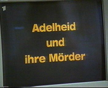 Adelheid und ihre Mörder - Logo