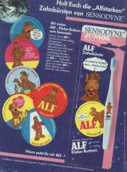 Ad for the ALF toothbrush